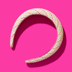 Padded Headband - Tweed Weave