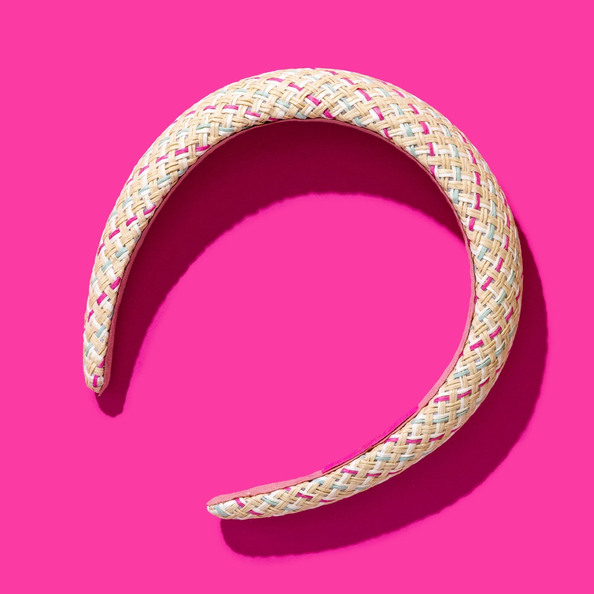 Padded Headband - Tweed Weave