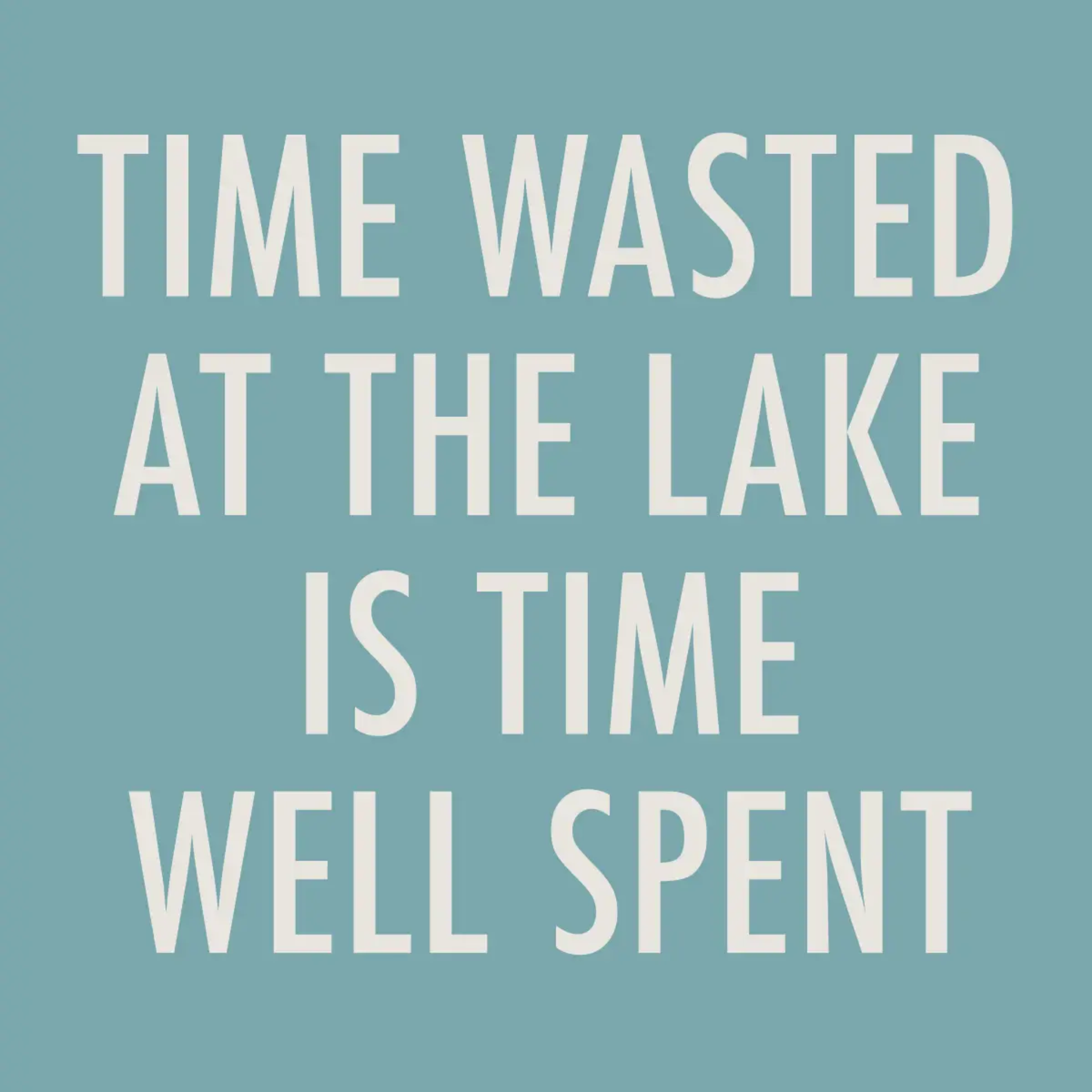 Cocktail Napkins | Time Wasted