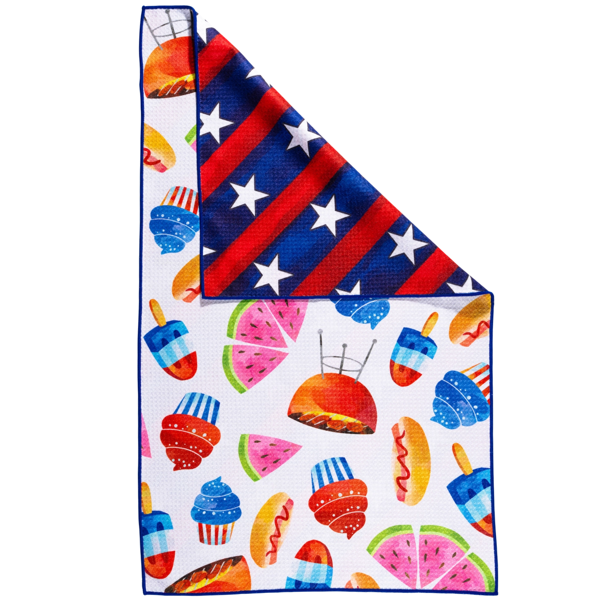 July BBQ Tea Towel