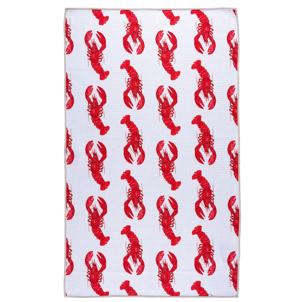 Coastal Claws Tea Towel