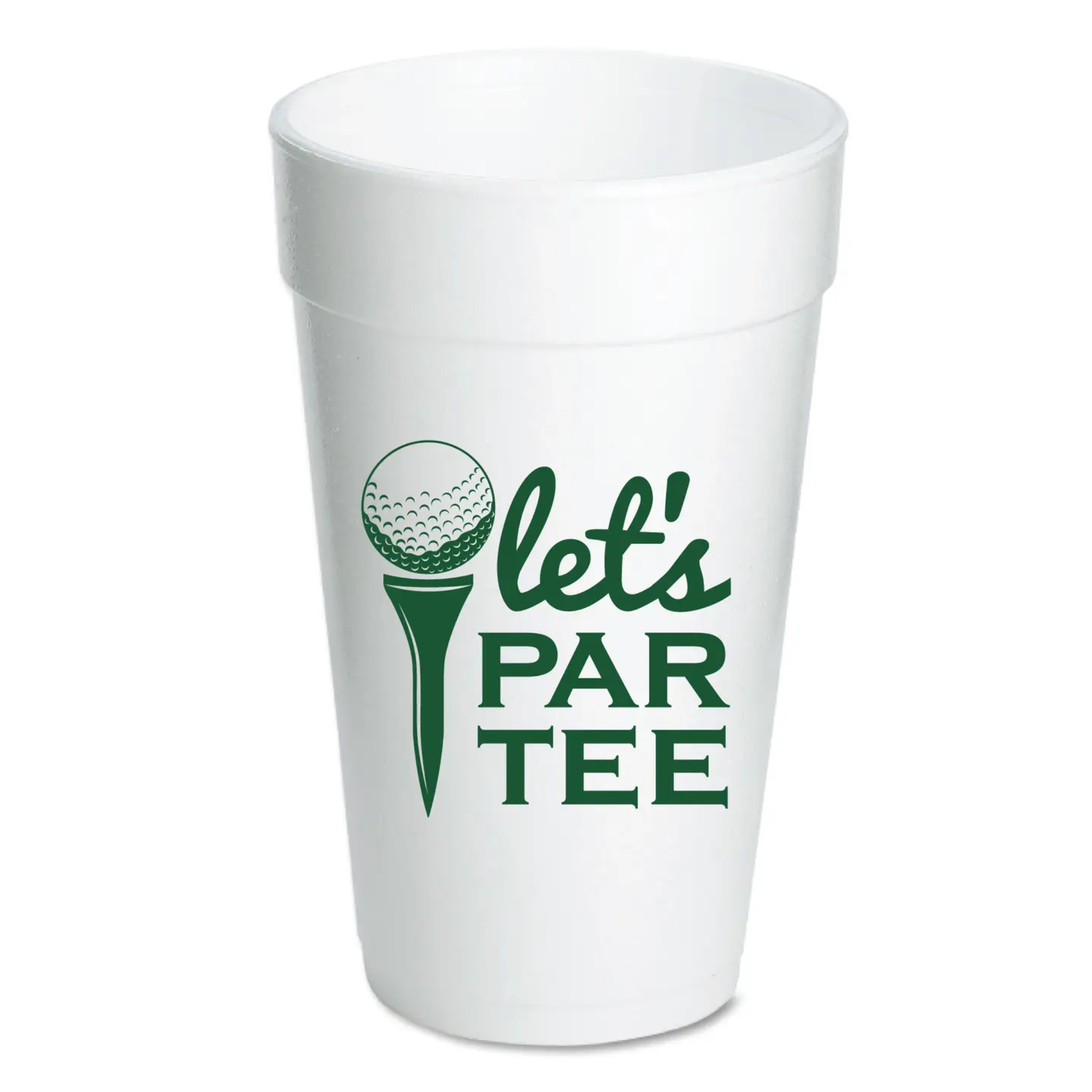 Golf To Go Foam Cups