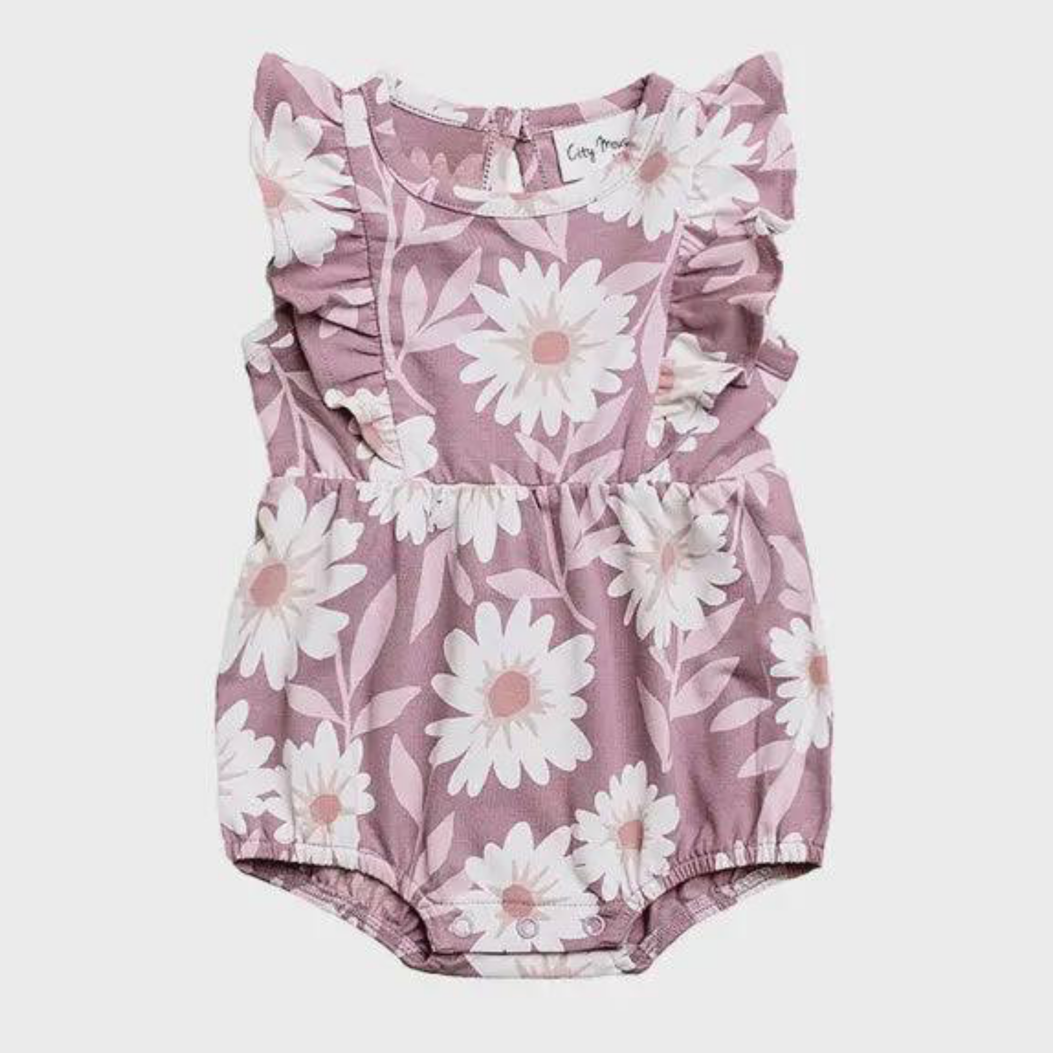 Daisies Flutter Bubble Jersey Romper