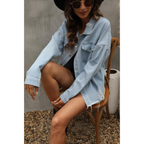 Distressed Denim Jacket