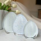 Blue Acrylic Eggs
