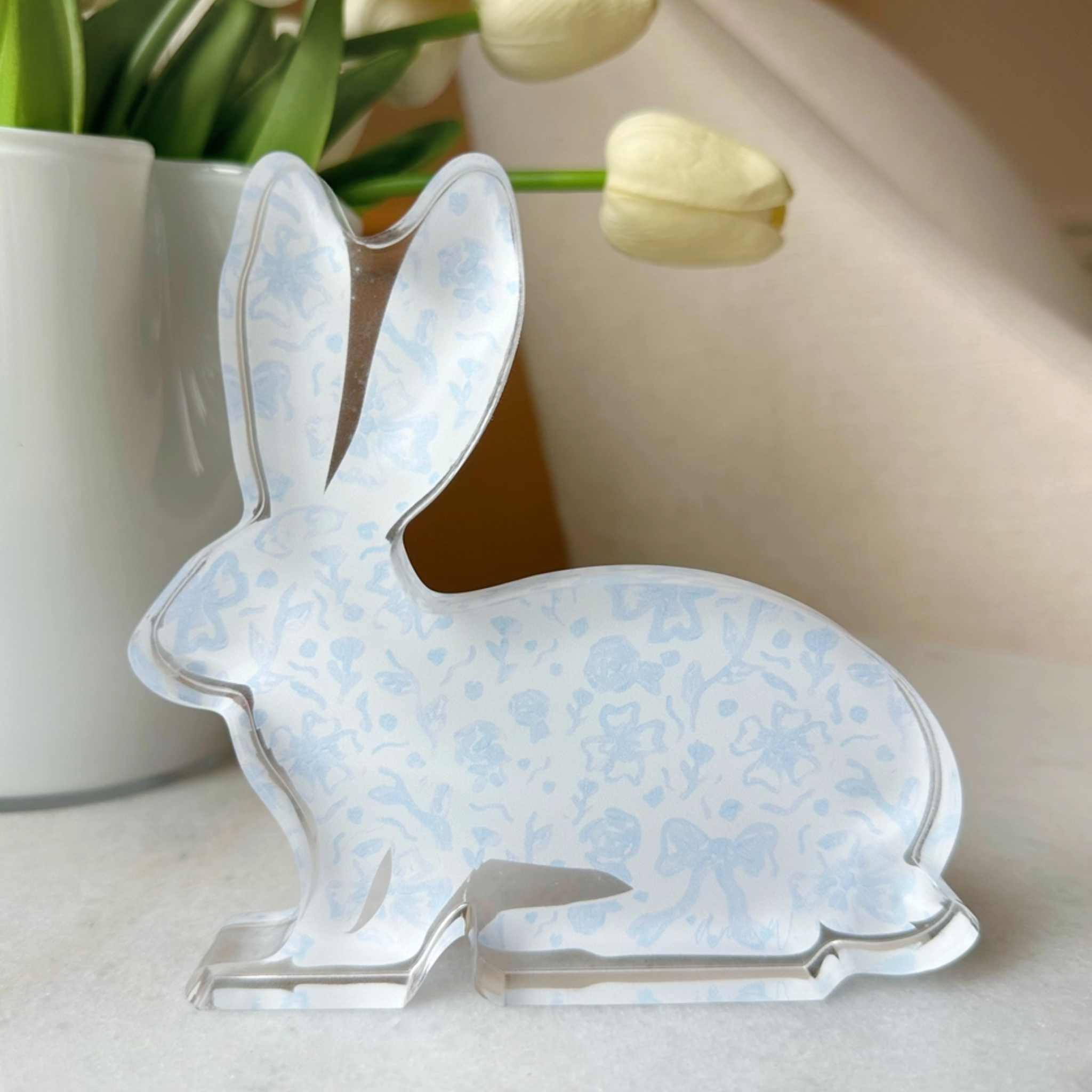 Easter Acrylic Bunny Block