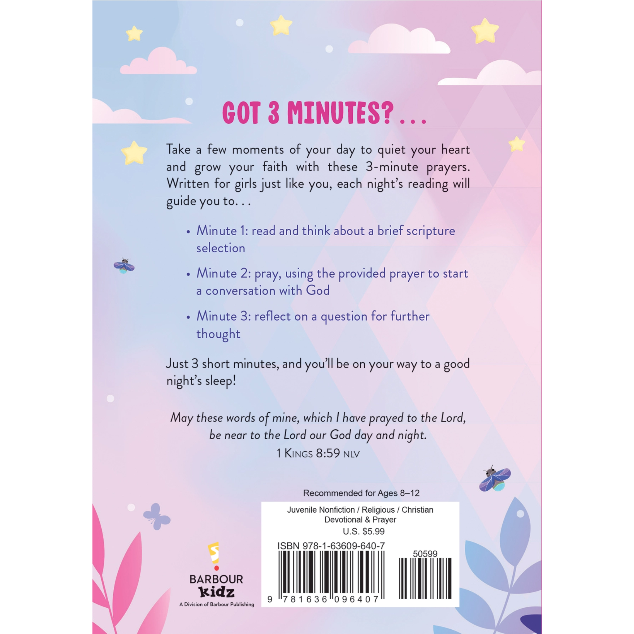 3-Minute Bedtime Prayers For Girls