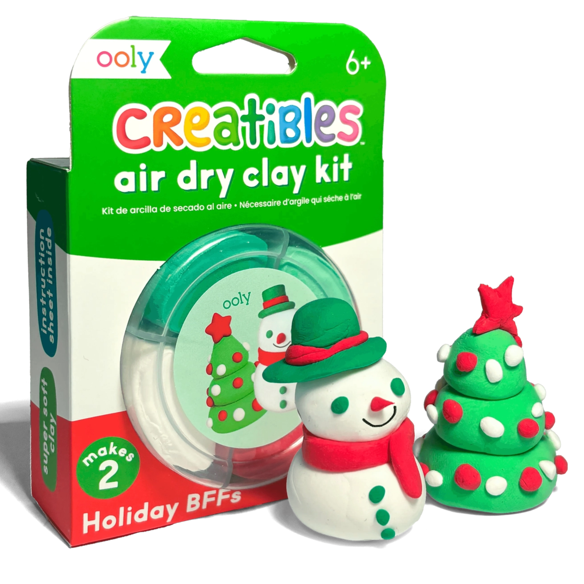 Creatibles: Air Dry Clay Kit - Holiday Bffs