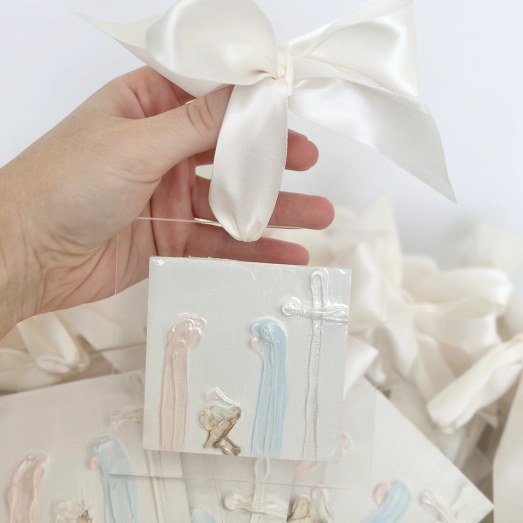 Hand Painted Nativity Ornament