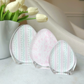 Pink Acrylic Eggs