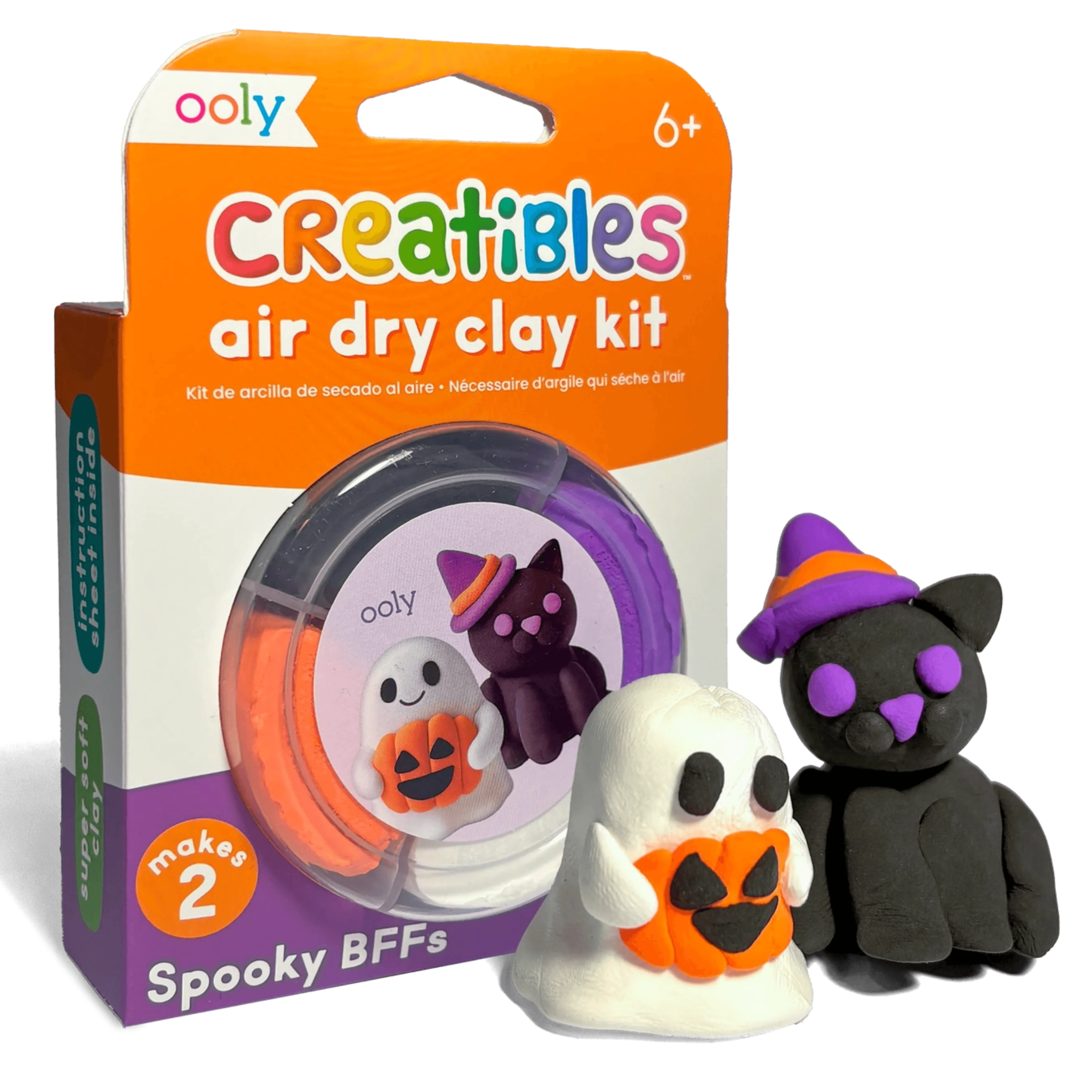 Creatibles: Air Dry Clay Kit - Spooky Bffs
