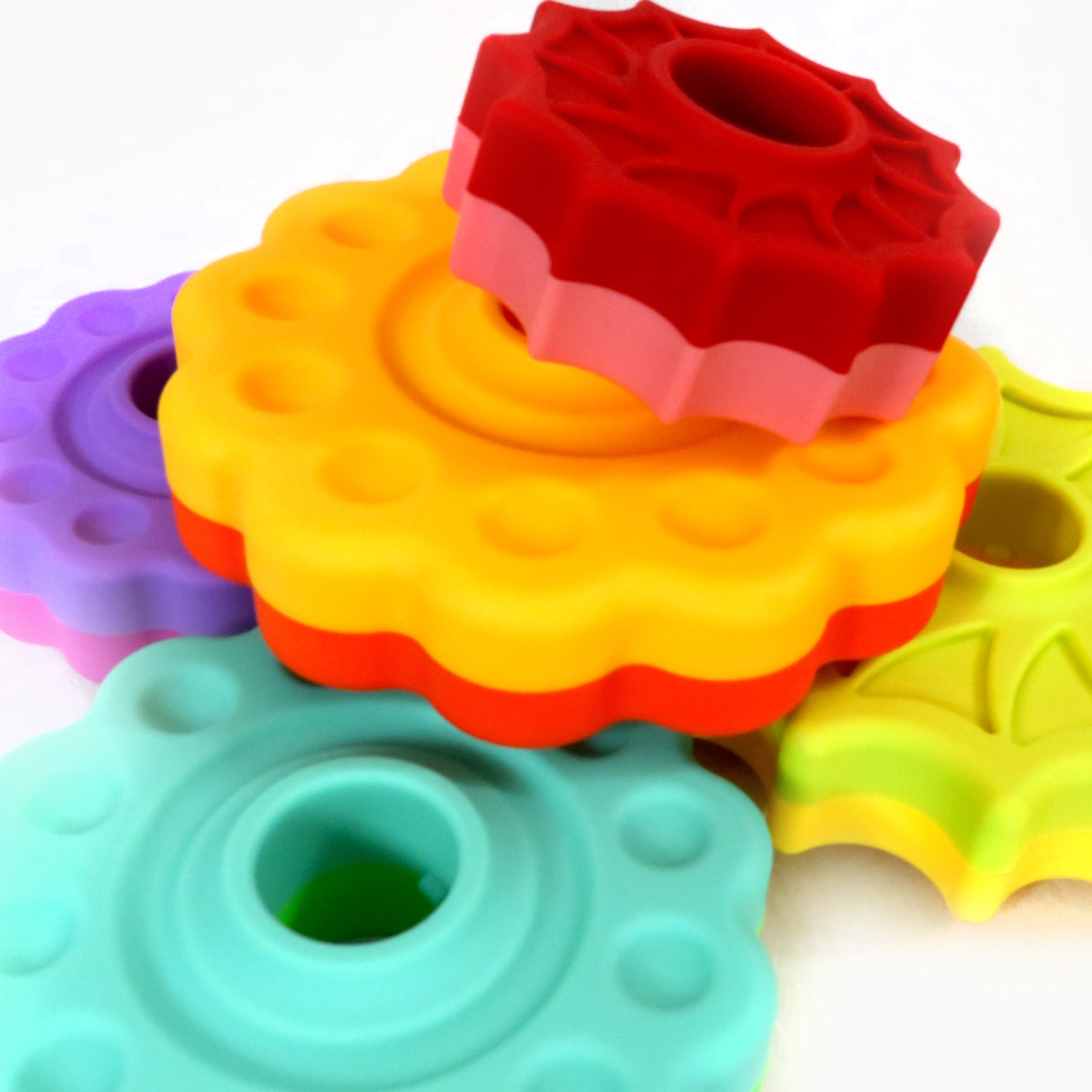 Rainbow Gears Spin Tower