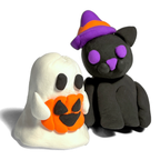 Creatibles: Air Dry Clay Kit - Spooky Bffs