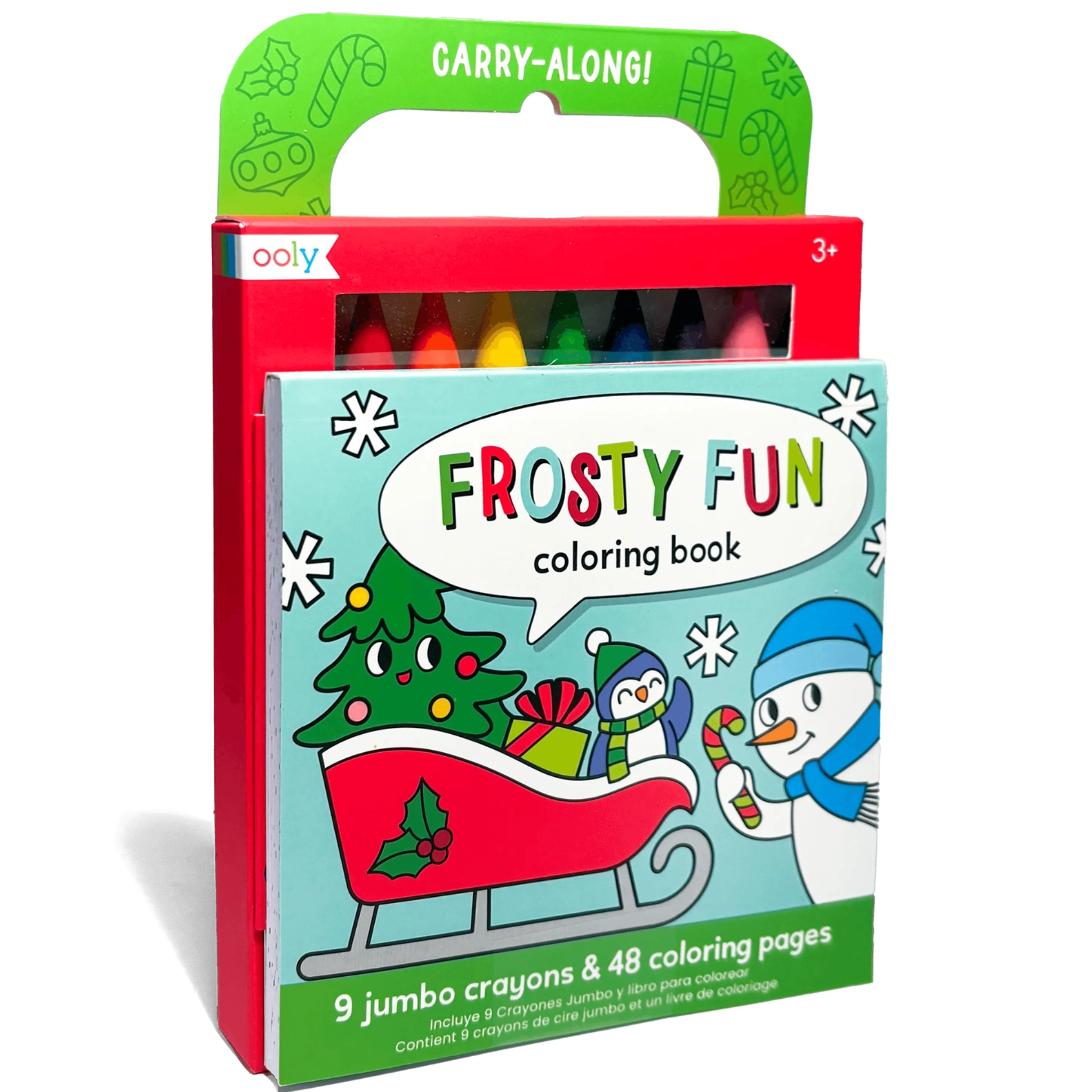 Carry-Along Coloring Book Set - Frosty Fun