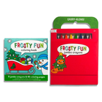 Carry-Along Coloring Book Set - Frosty Fun