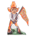 Oklahoma State Pistol Pete Acrylic Stand