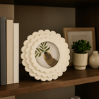 Round Scalloped Frame