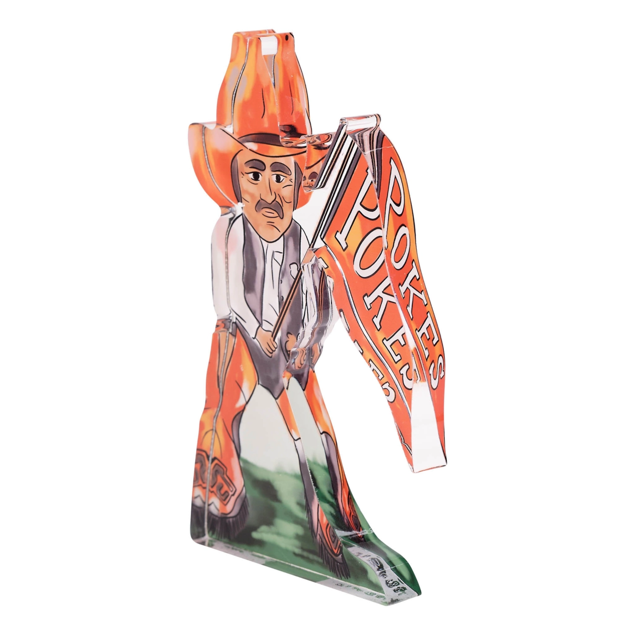 Oklahoma State Pistol Pete Acrylic Stand