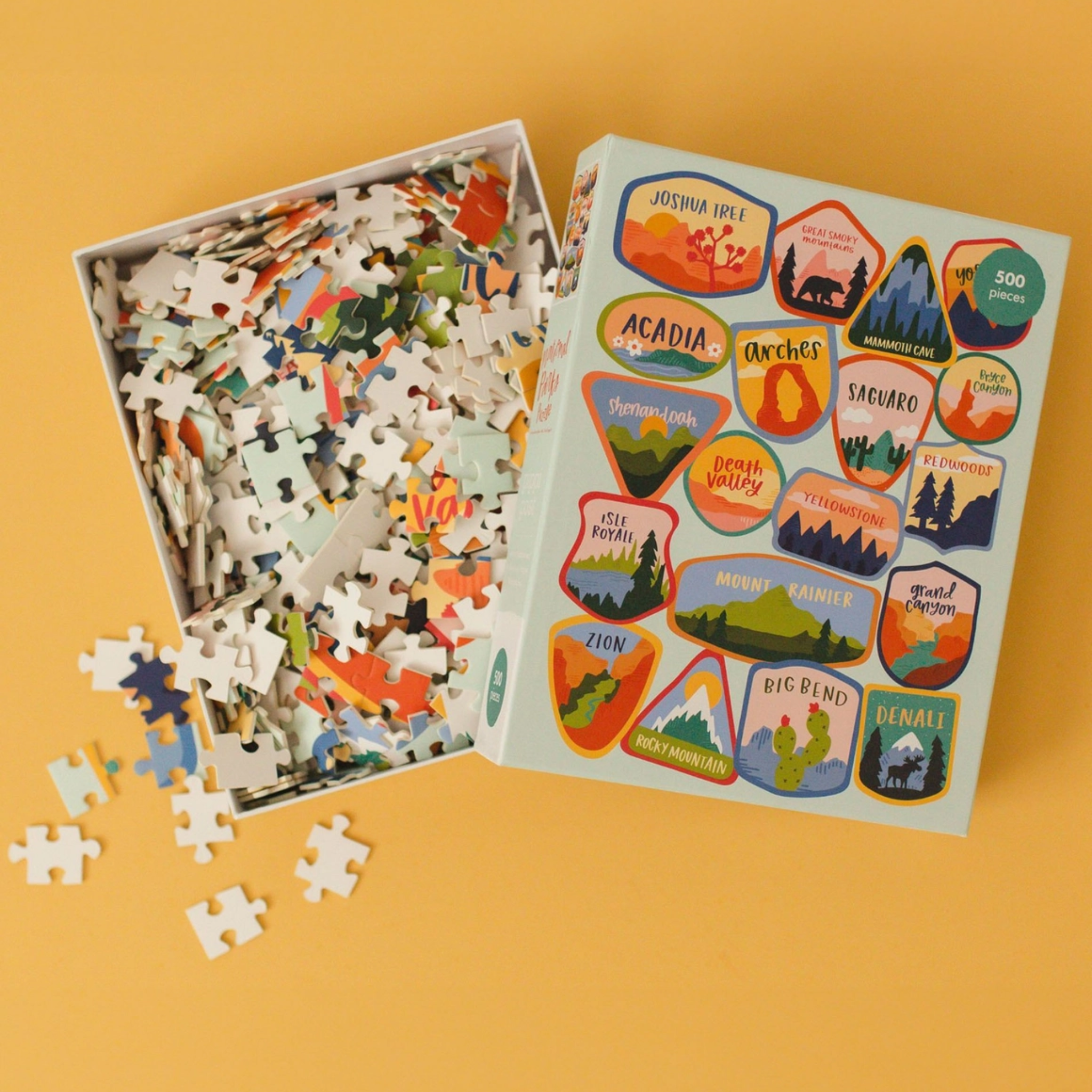 National Parks - 500 Piece Jigsaw Puzzle