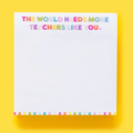Teacher Appreciation Sticky Notes Pad