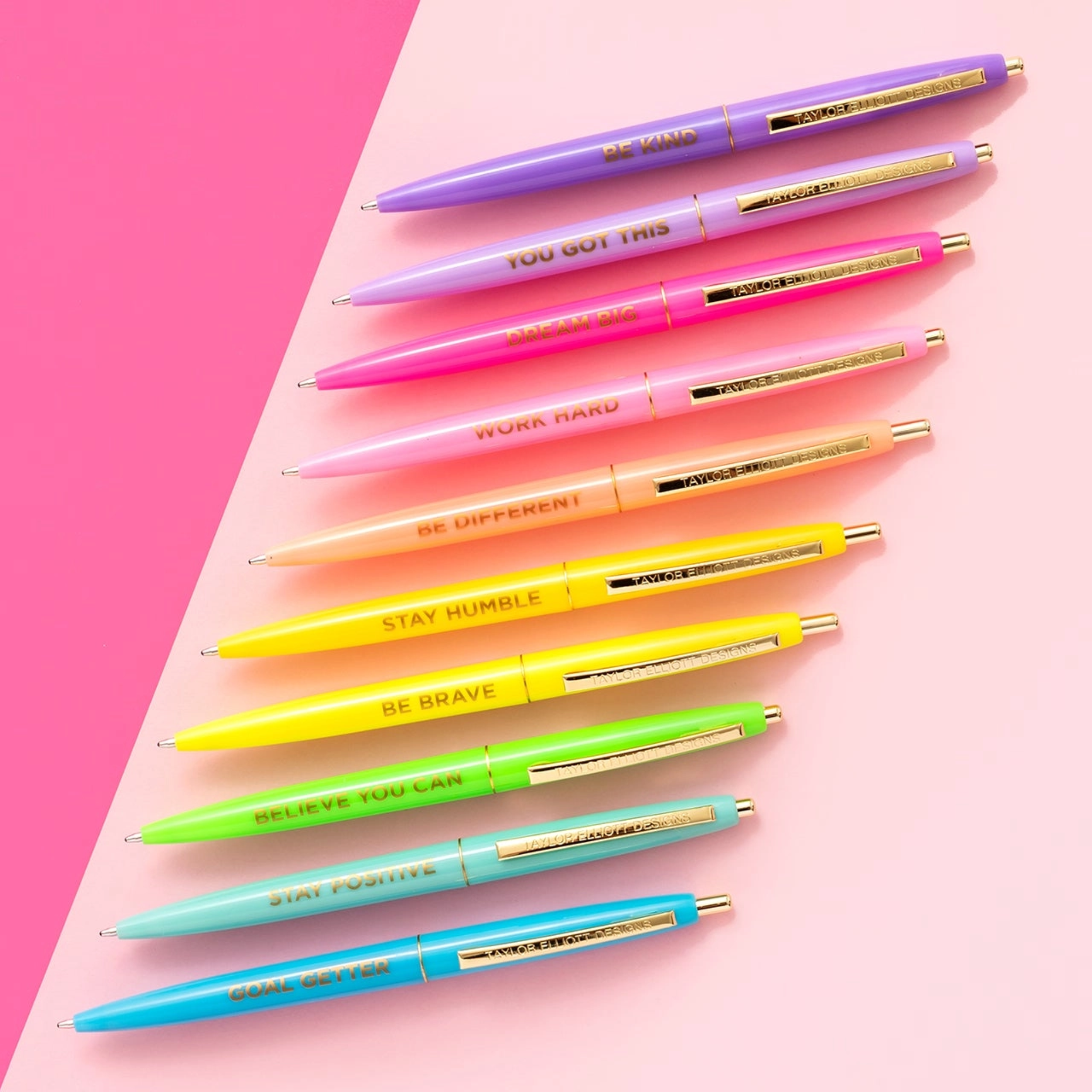 Motivational Pen Set - 10