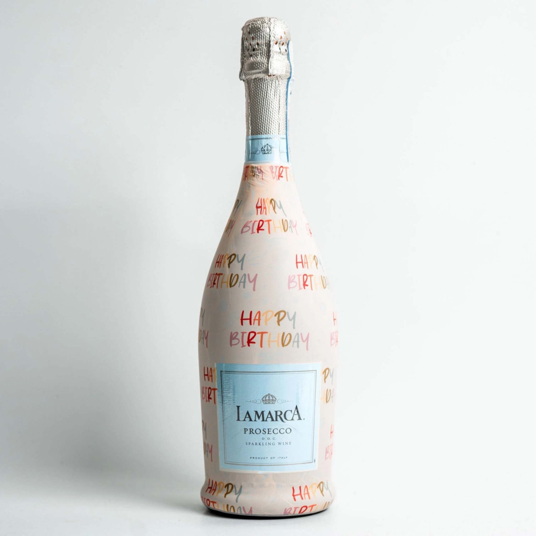 Pastel Birthday Bottle Wrap