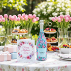 Blushing Tulip Garden Bottle Wrap