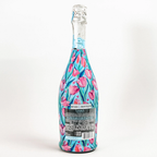 Blushing Tulip Garden Bottle Wrap