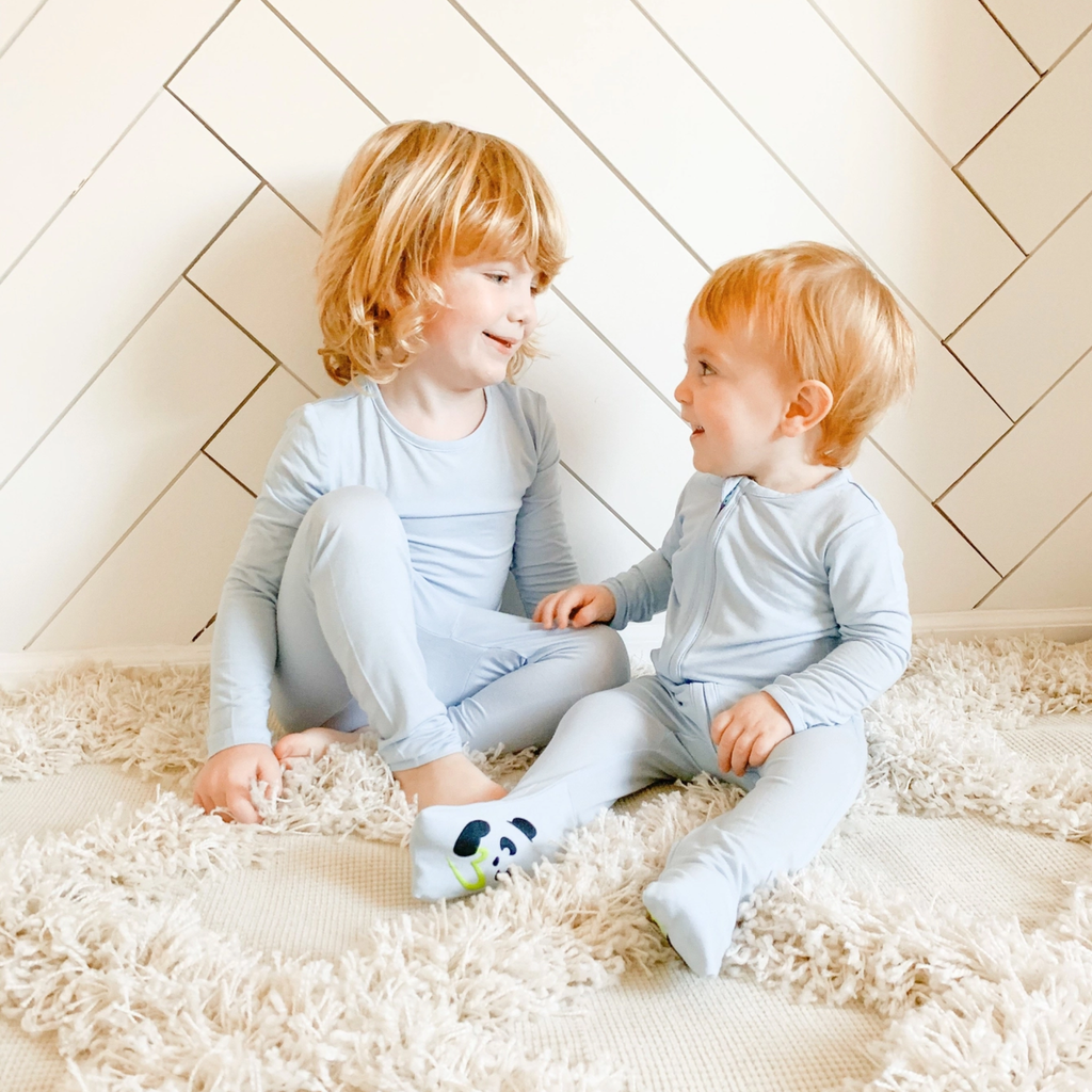 Cloud Grey Bamboo Pajamas