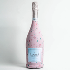 Clubs & Ribbons Bottle Wrap