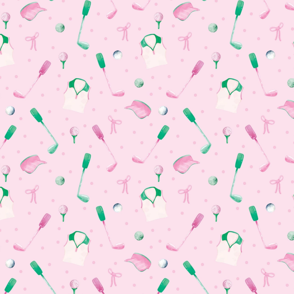 Clubs & Ribbons Bottle Wrap