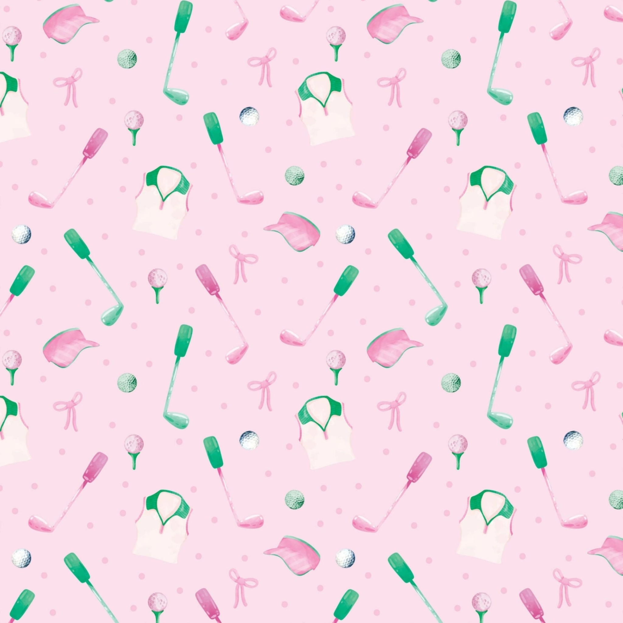 Clubs & Ribbons Bottle Wrap