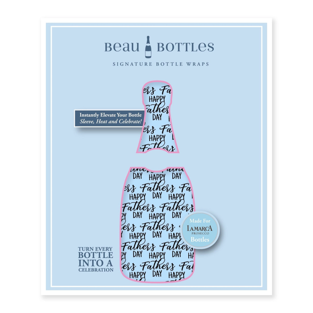 Father's Day Bottle Wrap