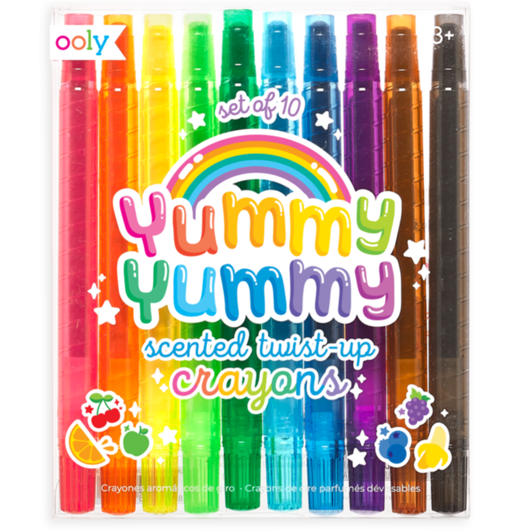Yummy Yummy Scented Twist-Up Crayons