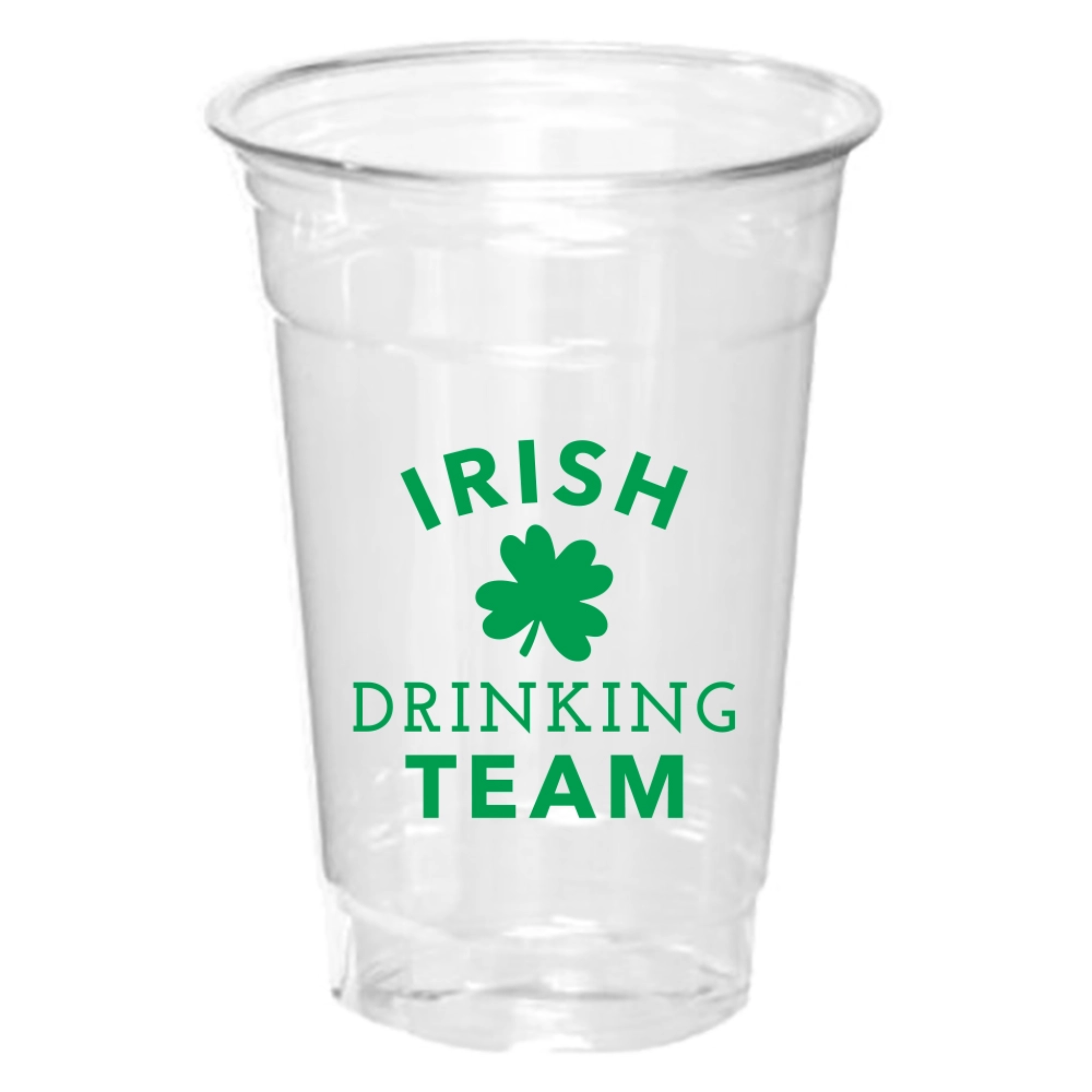 Irish Team Disposable Cups - Set of 8