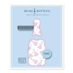 Pastel Birthday Hats Bottle Wrap