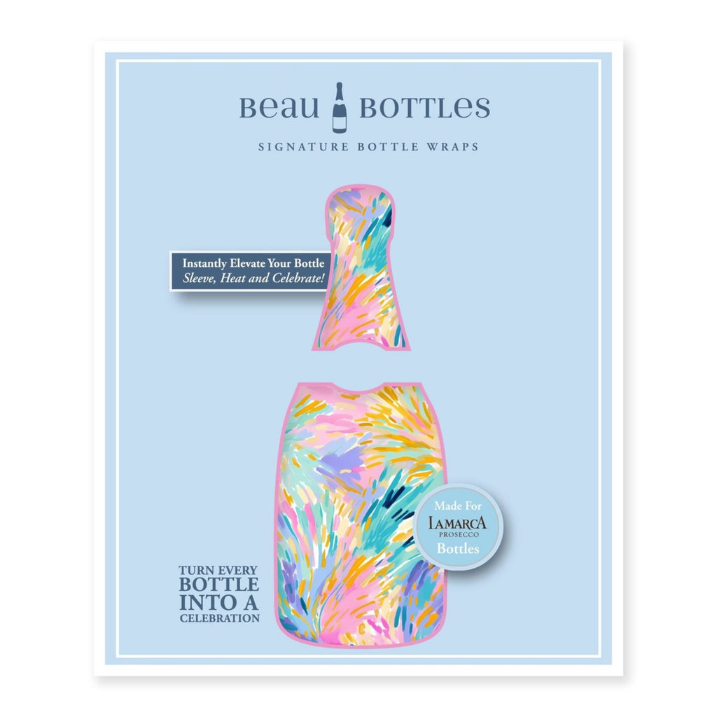 Pastel Celebration Bottle Wrap