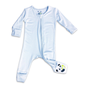 Sky Blue Bamboo Pajamas