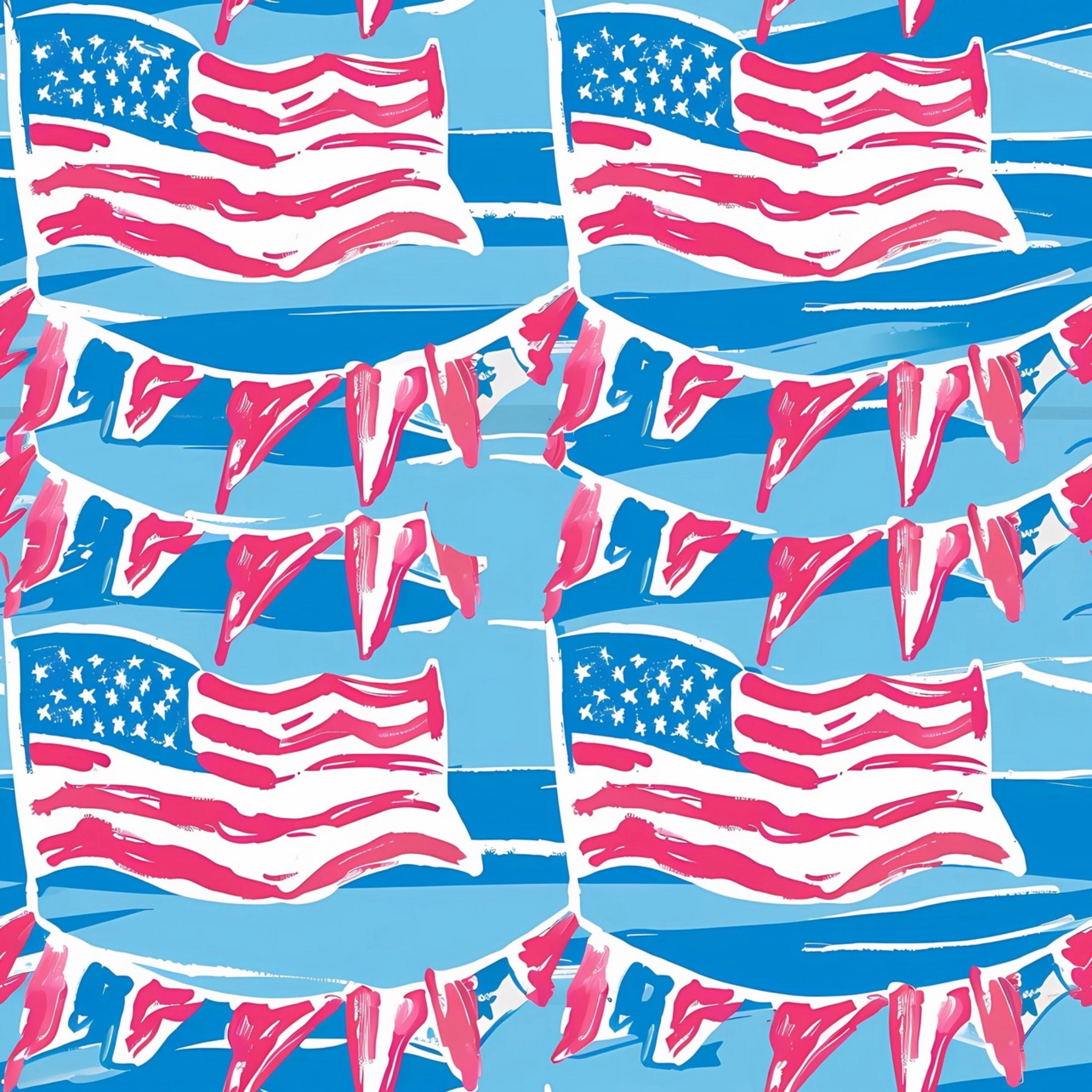 Stars & Stripes Bottle Wrap