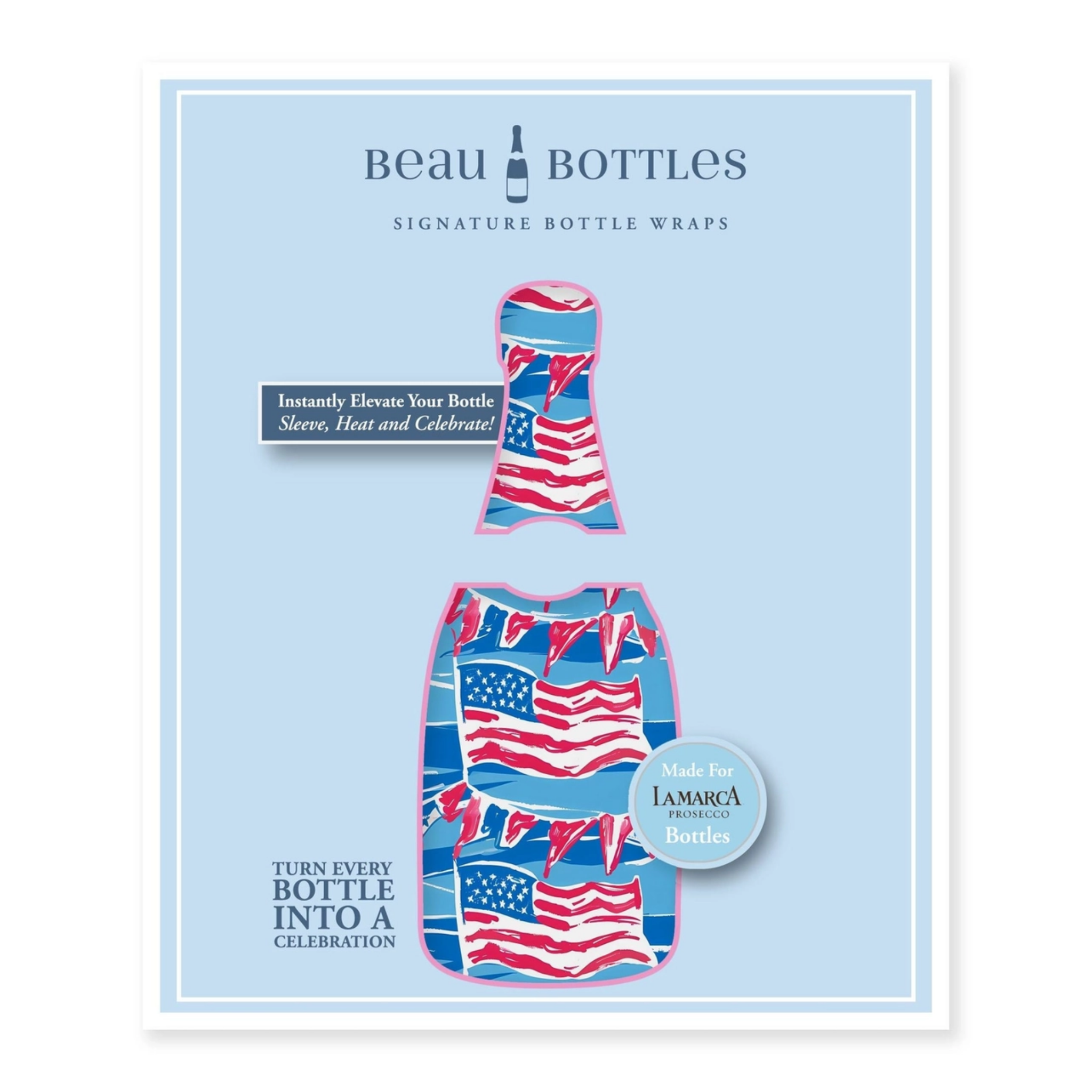 Stars & Stripes Bottle Wrap